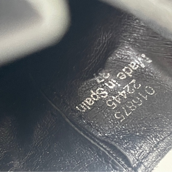 Office London Black Leather Ankle Boots in size 37 - Picture 6 of 7